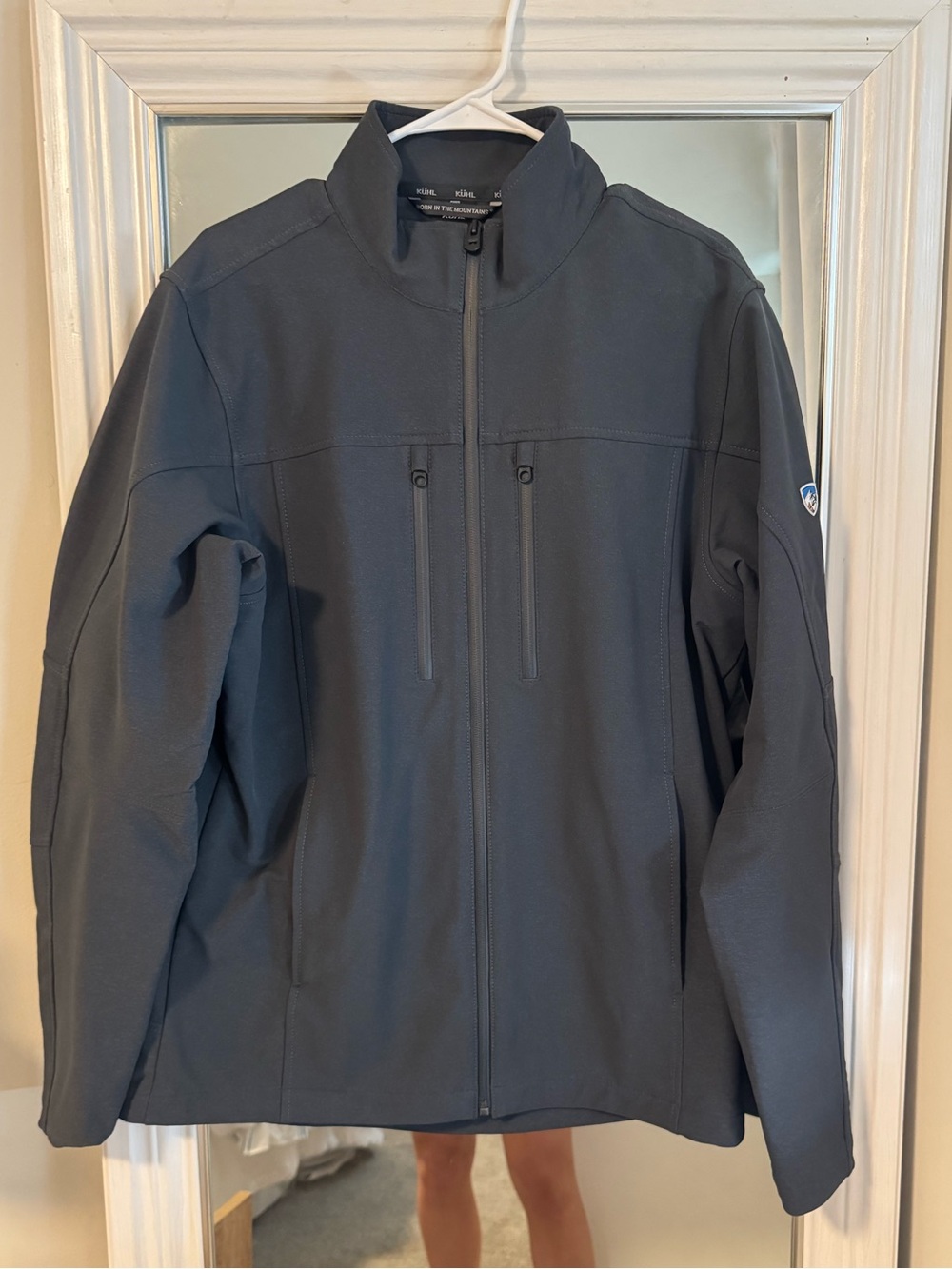 Kuhl Men's Charcoal Softshell Performance Jacket